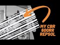 CBR 600rr Repsol walkthrough + ride along