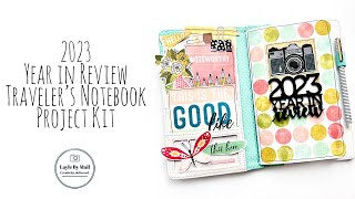 2023 Year in Review Traveler's Notebook Project Kit
