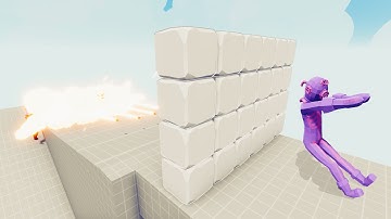 CANNON STRIKE THROUGH THE WALL | TABS - Totally Accurate Battle Simulator