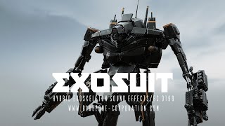Exosuit - Hybrid Exoskeleton Sound Effects - Sound Library - Designed District 9 Robot Sounds