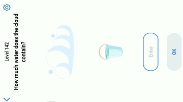 Easy Game Level 142 || How Much Water Does The Cloud Contain.