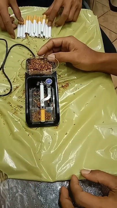 Alat linting rokok. #eropafamily