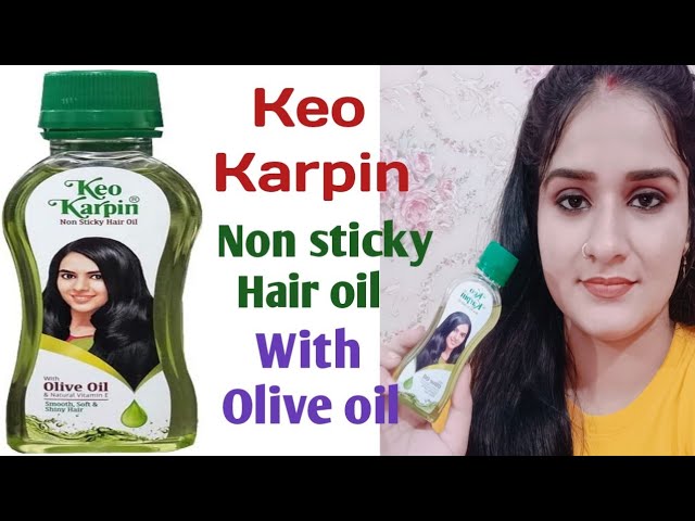 Buy Keo Karpin Hair Oil Non Sticky With Olive Oil 500 Ml Bottle Online at  the Best Price of Rs 220  bigbasket