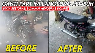 Satria Fu Ngebul / Keluar Asap || Ternyata Ini Penyebabnya