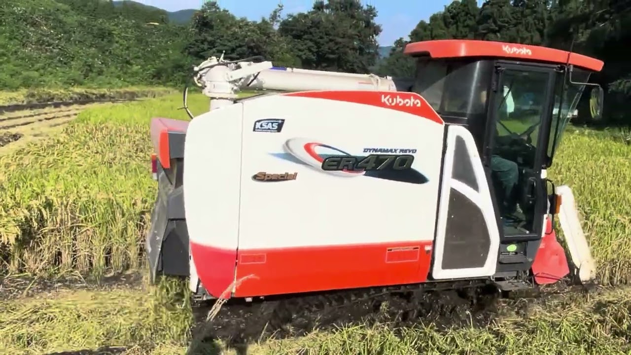 コンバインハーベスタ # 素晴らしい - YouTube