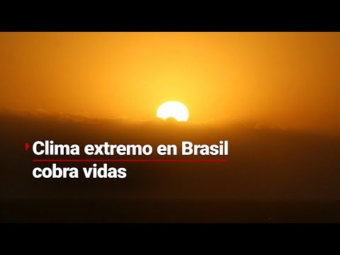 CALOR EXTREMO | Se registran temperaturas históricas en Brasil