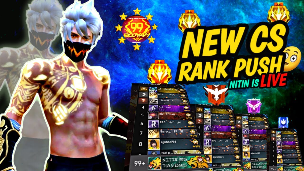 🔴[LIVE] New CS Rank Season Push Top 1 GrandMaster 24 Hour 😱Giveaway🔥 ...