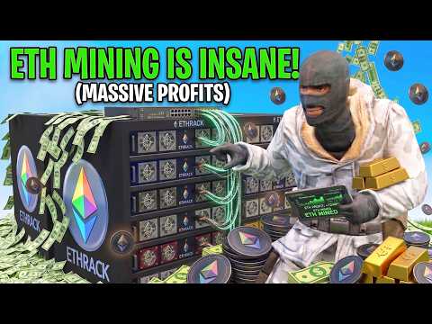 I Build a ETH Miner BASE To Make Millions in CASH on Gmod DarkRP