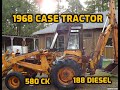 1968 CASE 580CK BACKHOE ABANDONED IN BUSH FOR YEARS