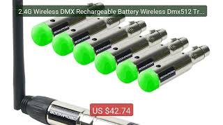 2.4G Wireless DMX Rechargeable Battery Wireless Dmx512 Transmitter... — Best Deal 2026 | Shop Now!