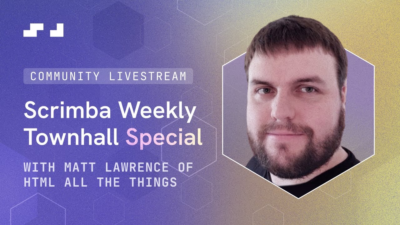 Tuesday Townhall: We're chatting to Matt Lawrence from HTML All The Things Podcast