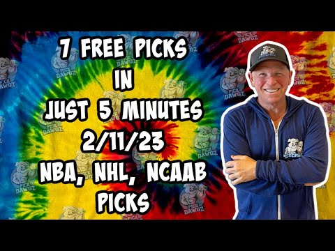 NBA, NHL, NCAAB Best Betting Picks & Predictions Saturday 2/11/23 | 7 Picks