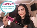 Salon Blowout at Home! | REVLON SILICONE ROUND BRUSH TUTORIAL