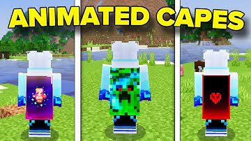 How to Make an Animated Custom Cape in Minecraft PE | How to Add an Animated Java Cape in MCPE