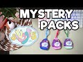 Opening snugglies mystery packs by cutie beans  blind pack unboxing