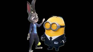 Despicable Me 4 &amp; Zootopia 2 A Minions Dave &amp; Judy Hopps