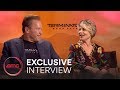 TERMINATOR: DARK FATE - Interviews (Linda Hamilton, Arnold Schwarzenegger) | AMC Theatres (2019)