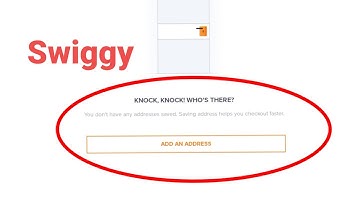 swiggy me address kaise dale !! how to add address in swiggy app