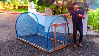 Amazing idea To Make Outdoor Chicken Cage | Easy Way to Make Chicken Cage at Your Home