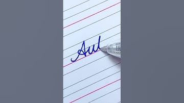 Auto - How to write English cursive writing daily usable words | cursive handwriting practice