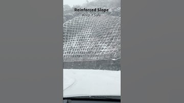 Ground-Anchored Reinforced Slopes with Concrete Frames in Civil Engineering