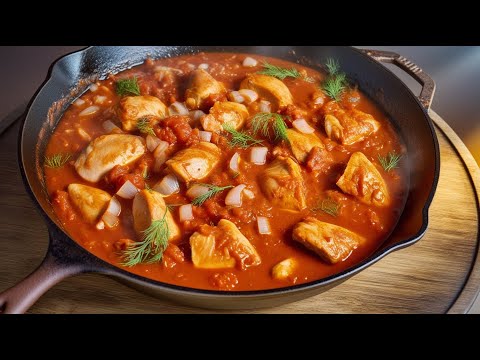 Dieser Geschmack wird dich verrückt machen! Hähnchenfilet mit Reis! Unglaublich leckeres Rezept!