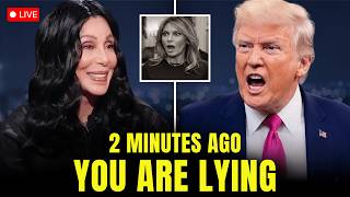 Trump MELTDOWN After Cher Blows The Lid Off His Dirtiest Secrets On LIVE TV!