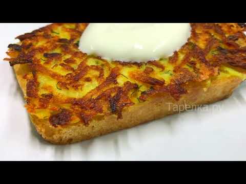 Ленивцы из картофеля и хлеба. Всего 10 минут и вкусный завтрак на столе