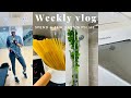 VLOG| spend a few days with me (life in a new city) unboxings ,workout, cooking and mini mukbang