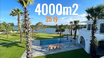 Khám phá biệt thự nghỉ dưỡng view hồ siêu hiếm tại Đồng Nai