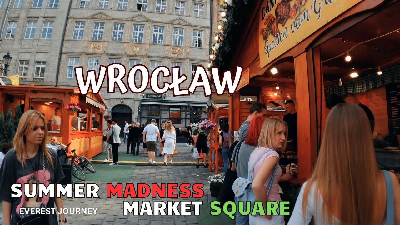 Watch Wroclaw in summer