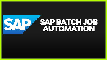 How to Create a Batch Job  in SAP