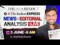 3 June 2026 | The Hindu News &amp; Editorial Analysis LIVE | Daily Current Affairs | UPSC 2026