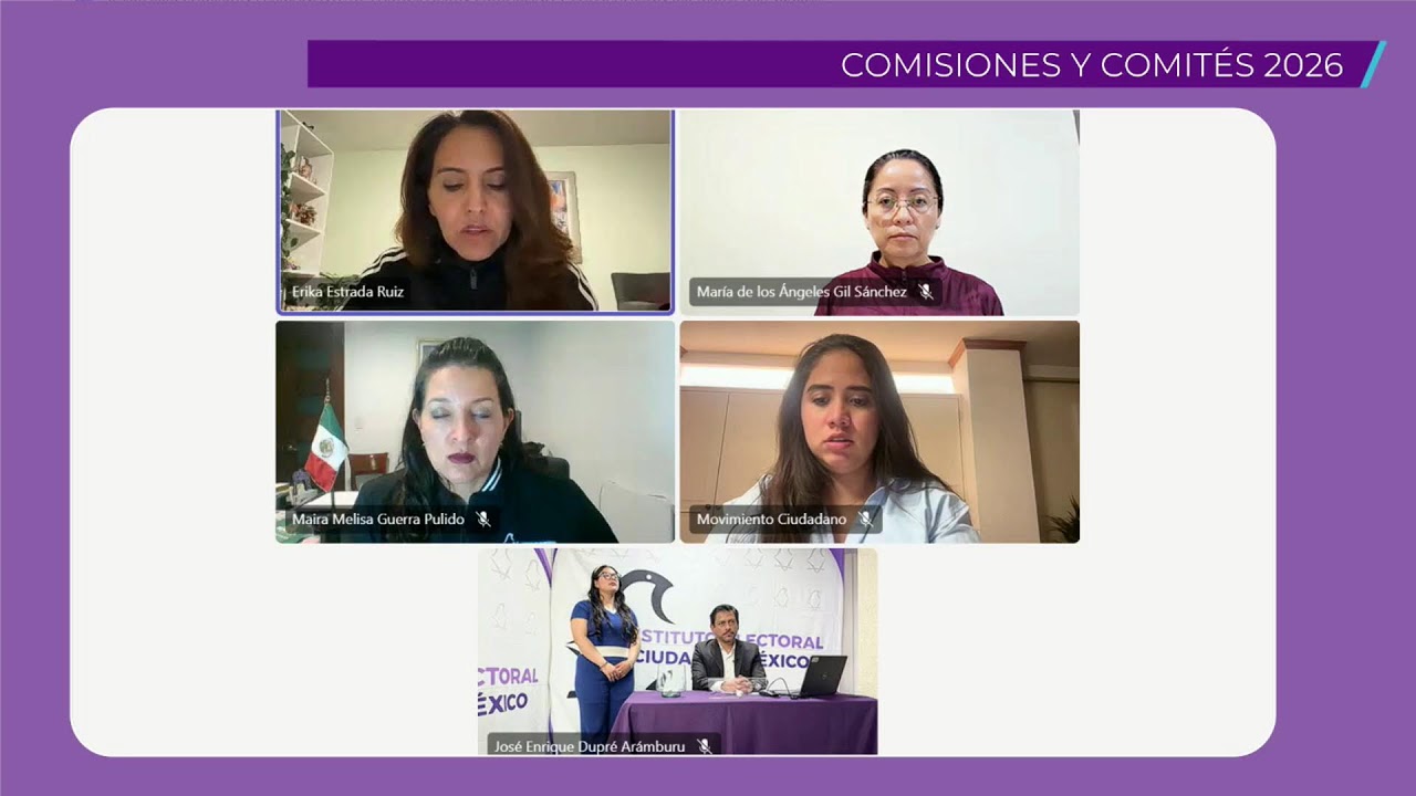 Segunda sesión urgente de la Comisión Permanente de Participación Ciudadana y Capacitación