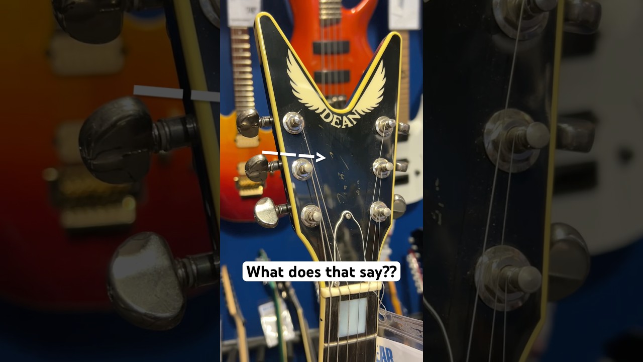 What does it say? USA made Dean $4,000 