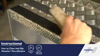 Heskins LLC - How to Clean Anti-Slip Tape