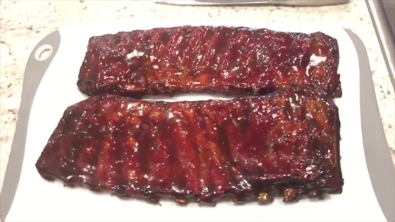 Baby Back Ribs Brown Sugar Bourbon Smoked BBQ Earls YouTube