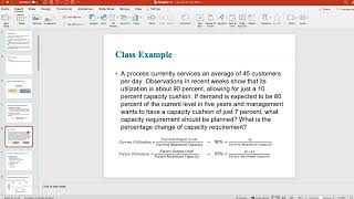 Chapter 4 Video Part 1 -- Capacity Planning Concepts & Utilization