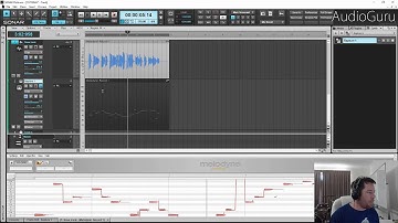 How to convert audio into midi using melodyne (Sonar platinum)