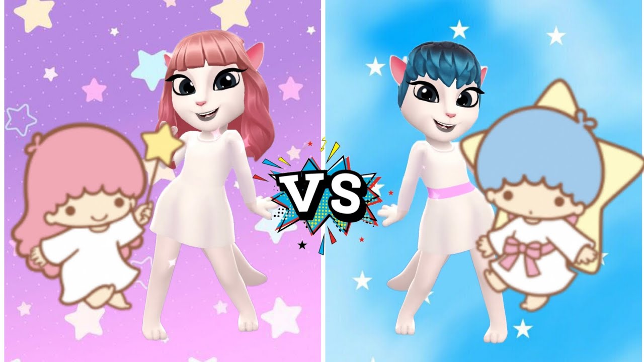 My Talking Angela 2 | Little Twin Stars ⭐| New Cosplay