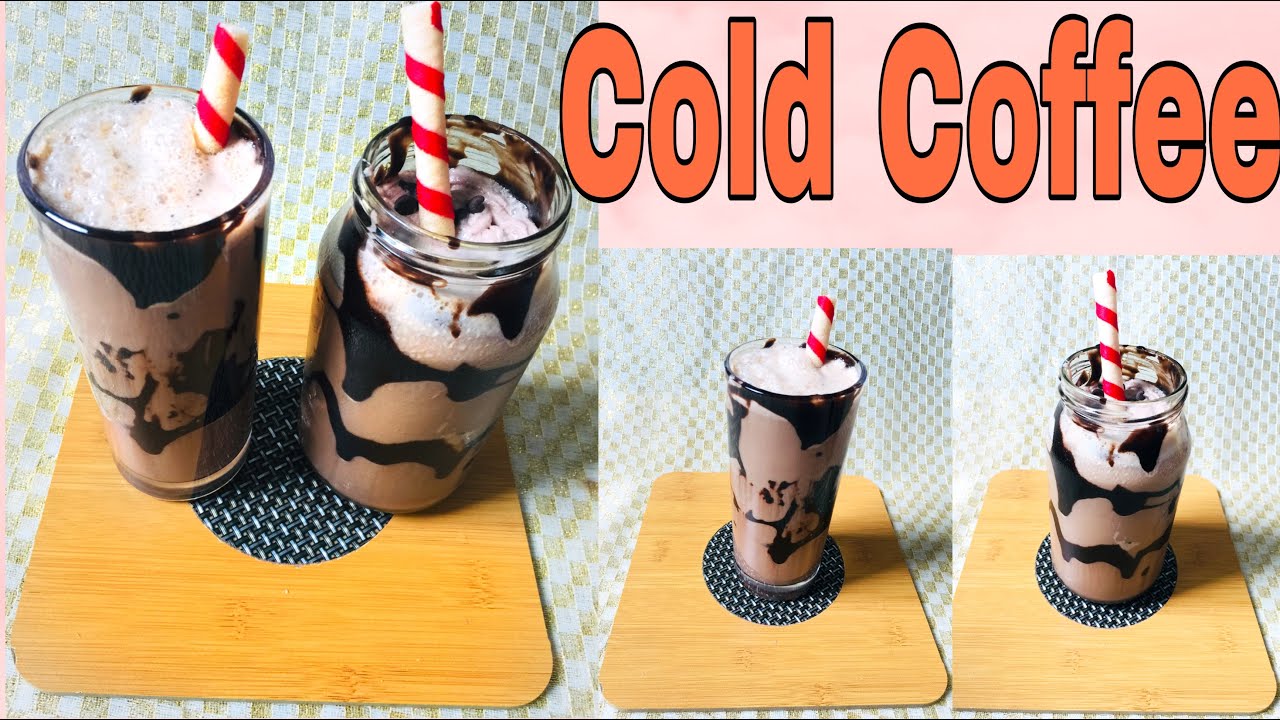 Refreshing Cold Coffee Recipe At Homme Coffee Shop Style Cold Coffee