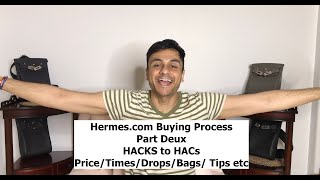 Hermès.com Handbag Drops - Buying Bags Online - What/How/Why Part 2 - HACKs to my HACs