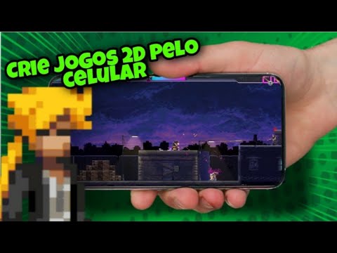 MELHORES APLICATIVOS PARA CRIAR JOGOS NO CELULAR!!! 