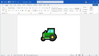 How to Insert the Tractor Symbol (🚜) in Microsoft Word Using the Symbol Tool screenshot 3