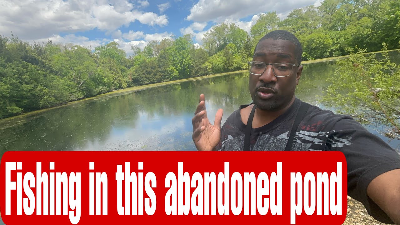 Fishing an Abandoned Pond Forgotten In Time