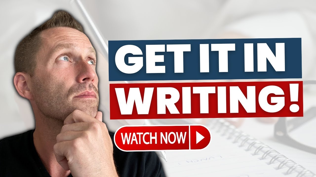 Get Your Mortgage Estimate in Writing!