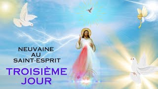 🟨 TROISIÈME JOUR LA NEUVAINE AU SAINT-ESPRIT #jesus #saintesprit