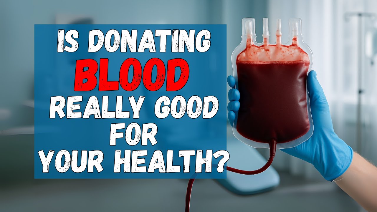 Is donating blood really good for your health?