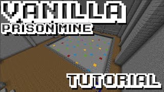 Minecraft Vanilla Prison Mine