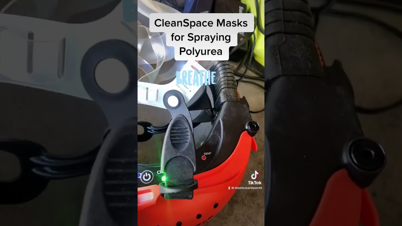 Clean Space Masks for spraying Polyurea